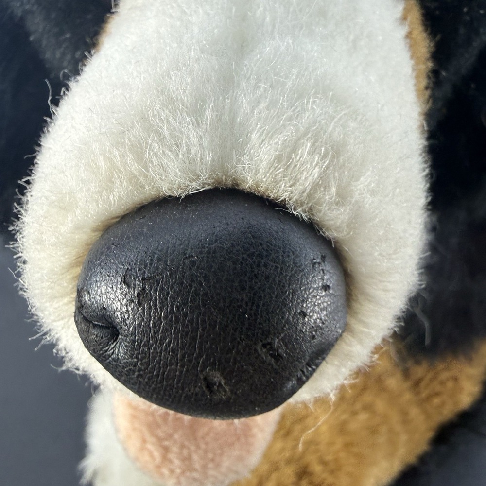 E&J Prima Classic Collection Realistic Bernese Mountain Dog 20" Plush Read - Picture 3 of 9